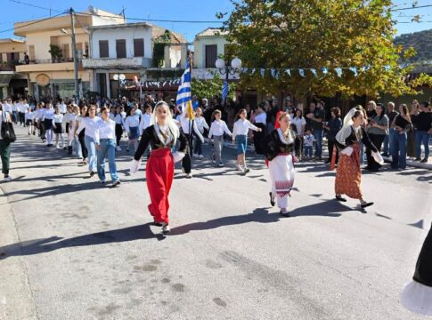 Δήμος Πλατανιά: Με λαμπρότητα οι εορταστικές εκδηλώσεις για την Εθνική Επέτειο της 28ης Οκτωβρίου