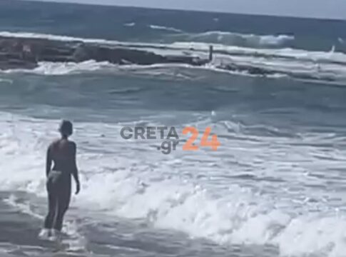 Δραματικές διασώσεις στην Χερσόνησο – Κινδύνευσαν τέσσερα άτομα και σώθηκαν από… λουόμενους