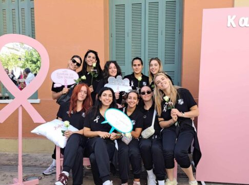 Δυνατά μηνύματα από αθλήτριες του ΟΦΗ για την μάχη κατά του καρκίνου