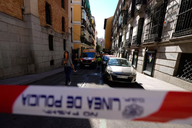 Κατάρρευση κτιρίου στη Μαδρίτη