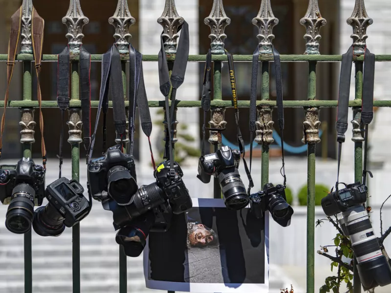 Κάμερες δημοσιογράφων Τουρκία