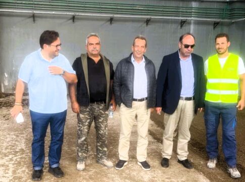 Επίσκεψη Δοξαστάκη στη ΜΕΒΑ Αρχανών – Αστερουσίων