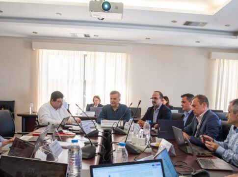 Εθιμοτυπική επίσκεψη της Τοπικής Διοίκησης του Οικονομικού Επιμελητηρίου στο ΙΤΕ