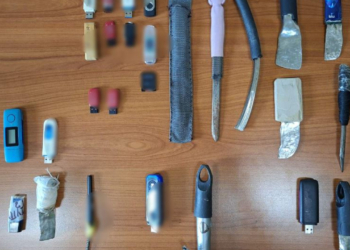Φυλακές Τρικάλων: Έφοδος της ΕΛ.ΑΣ. σε 20 κελιά - Κατασχέθηκαν μαχαίρια