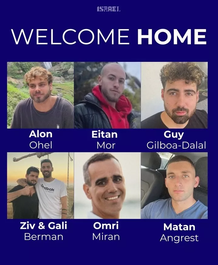 Γάζα: Αυτοί είναι οι πρώτοι 7 όμηροι που απελευθέρωσε η Χαμάς