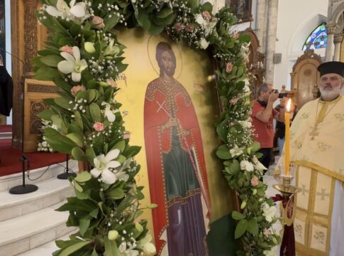 Γιόρτασαν τον προστάτη της Αστυνομίας – δοξολογία στον Άγιο Τίτο – Φωτογραφίες