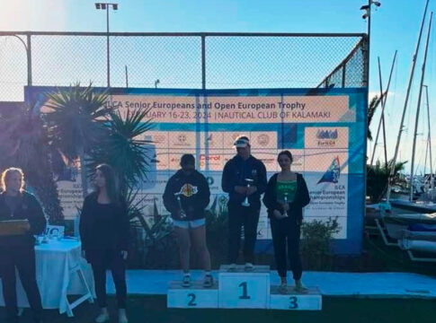 Η αθλήτρια του ΝΟΓΚ, Μυρσίνη Θεοδώρου, πρώτη στις U16 στην Αθήνα