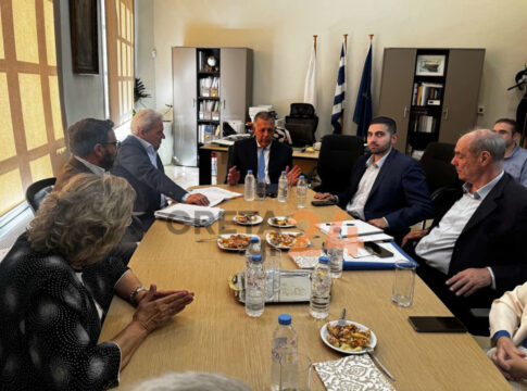 Ικανοποίηση Καλοκαιρινού από την συνάντηση με Ταχιάο για ΒΟΑΚ- Τι δήλωσαν υφυπουργός και δήμαρχος