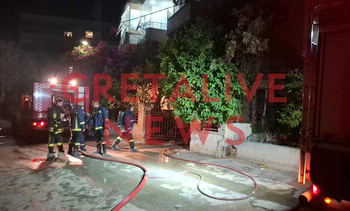 Ηράκλειο: 2 νεκροί από φωτιά σε σπίτι