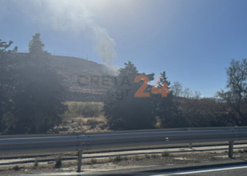 Ηράκλειο: Φωτιά, ξανά, δίπλα στον καταυλισμό