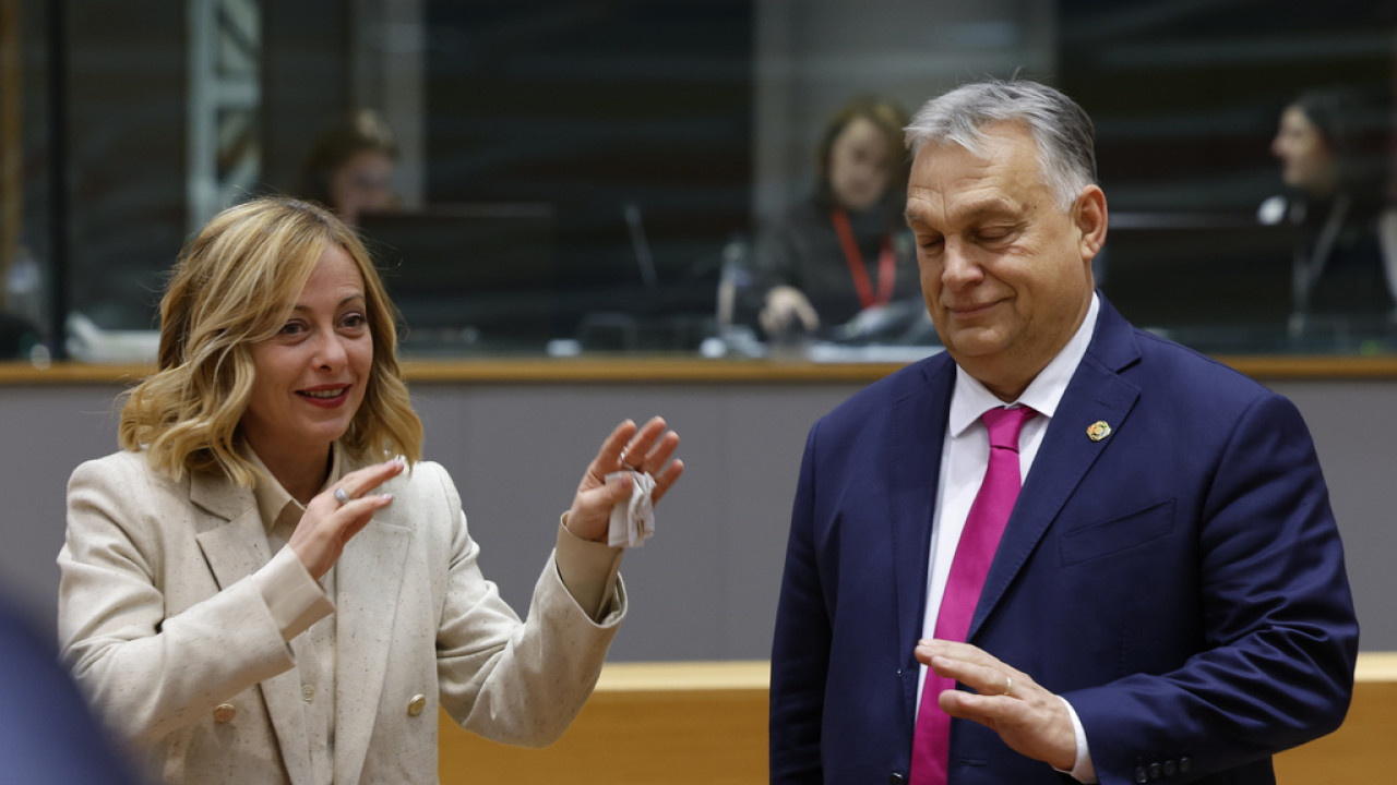 Ιταλία: Η πρωθυπουργός Μελόνι συναντήθηκε με τον Βίκτορ Όρμπαν