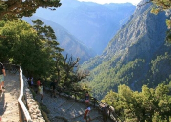 Με 119.138 επισκέπτες έκλεισε η σεζόν για το φαράγγι της Σαμαριάς