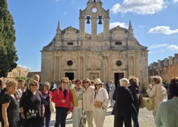 Με επιτυχία η ξενάγηση των «Χαρτοδιαδρομών» σε Μονή Αρκαδίου, Μουσείο Ελεύθερνας και Μαργαρίτες