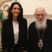 Με τον αρχιεπίσκοπο Ιερώνυμο συναντήθηκε η Κατερίνα Σπυριδάκη