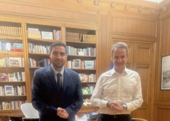 Με τον Πρωθυπουργό στο Μέγαρο Μαξίμου ο Κωνσταντίνος Κεφαλογιάννης