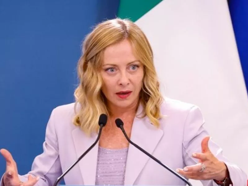 Τζόρτζια Μελόνι ομιλία