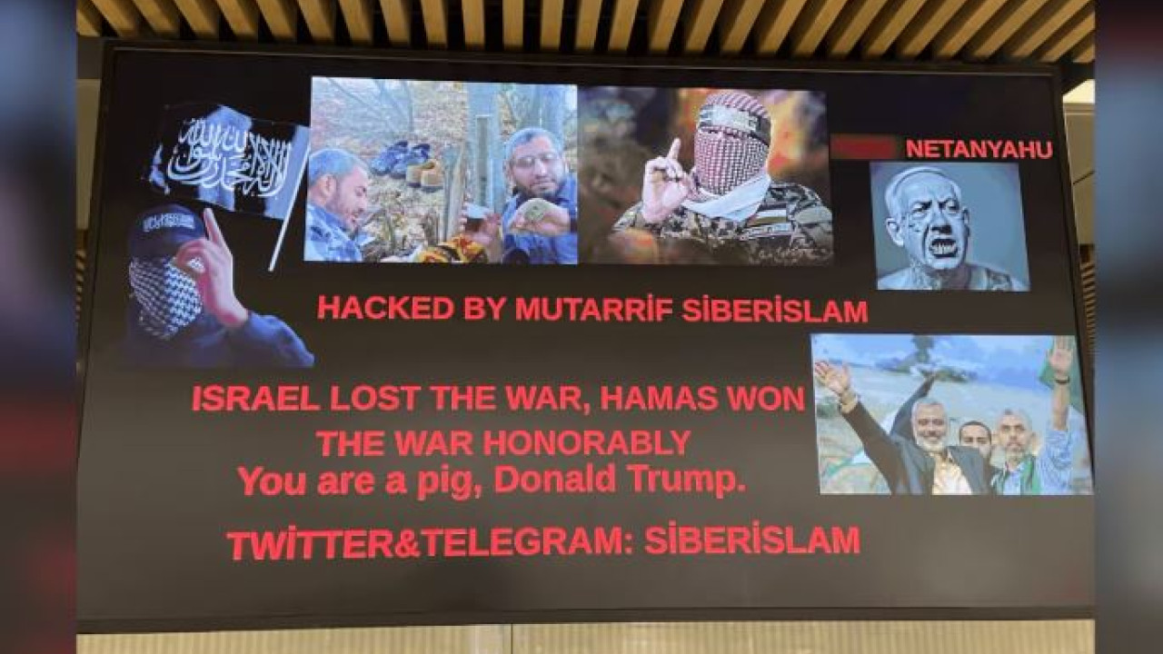 Μηνύματα χάκερ υπέρ της Χαμάς στις οθόνες αεροδρομίων των ΗΠΑ και του Καναδά