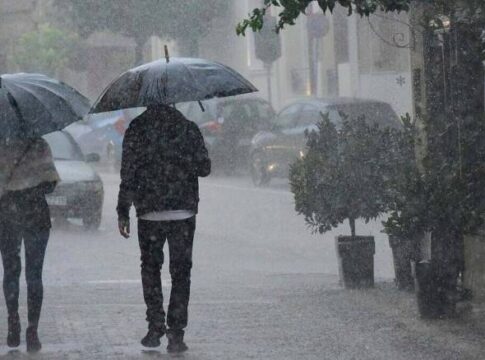 Νέο έκτακτο δελτίο της ΕΜΥ για την κακοκαιρία τύπου «Π» – Βροχές και καταιγίδες και στην Κρήτη