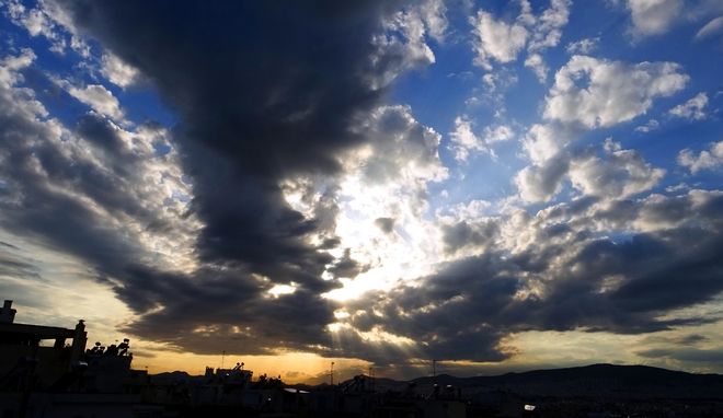 Ο καιρός σήμερα: Άστατος στην Κρήτη με πιθανότητα τοπικών βροχών