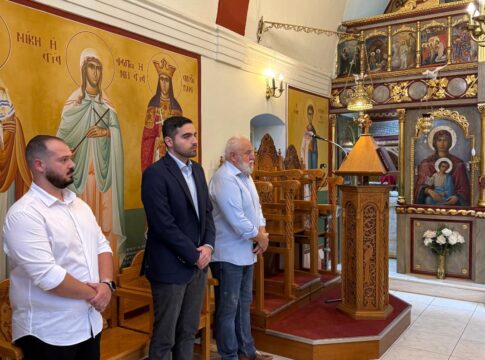 Ο Κωνσταντίνος Κεφαλογιάννης στην εκδήλωση μνήμης και τιμής στις Βασιλειές για τον Ευεργέτη και Εθνομάρτυρα Δωρόθεο