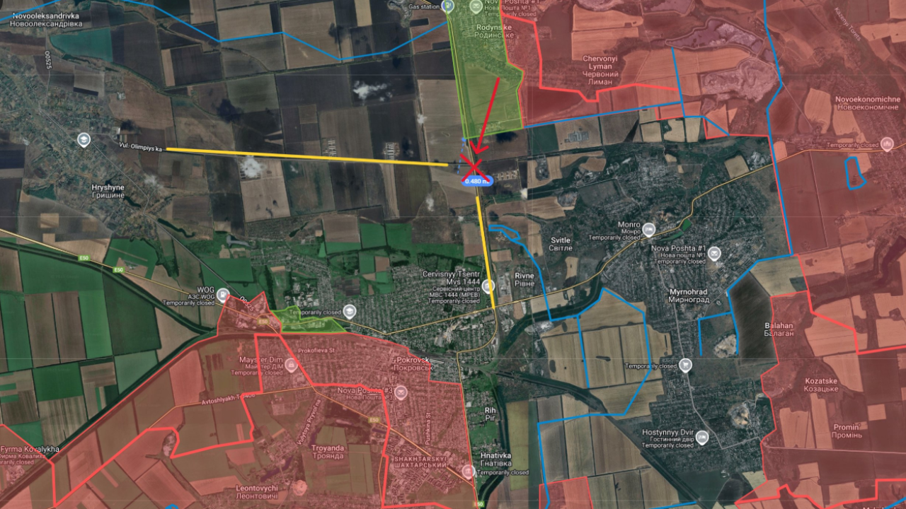 Ολοένα πιο δύσκολη η κατάσταση για τα στρατεύματα της Ουκρανίας στην Πόκροφσκ