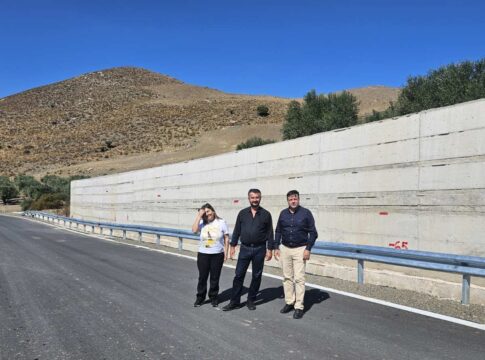 Ολοκληρώθηκε το οδικό έργο Αγ. Θωμάς-Λαράνι-Λούρες