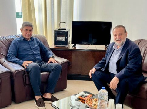 Παπούρα, σεισμόπληκτοι και αεροδρόμιο Καστελίου στην «ατζέντα» της συζήτησης Αυγενάκη – Κεγκέρογλου