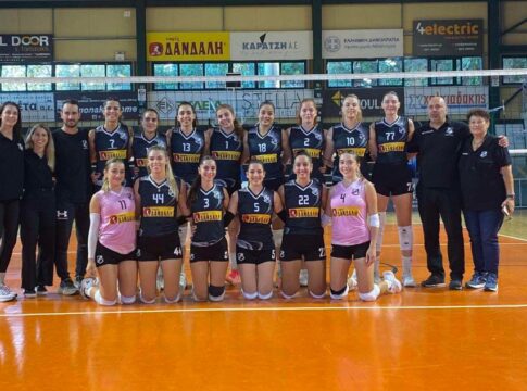 Πρεμιέρα με ήττα στην Pre League για τα κορίτσια του ΟΦΗ από τα Βριλήσσια στο κλειστό του ΒΑΚ (1-3)