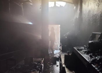 Ρέθυμνο: Φωτογραφίες από την πυρκαγιά στο ξενοδοχείο