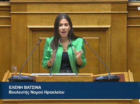 Στη Βουλή από την Ελ.Βατσινά η κραυγή αγωνίας των ανθρώπων του πρωτογενούς τομέα