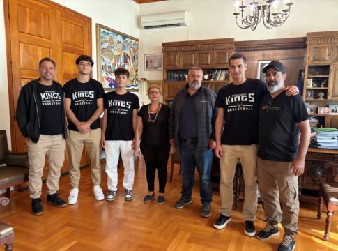 Στην Αντιπεριφερειάρχη Ρεθύμνης οι Cretan Kings