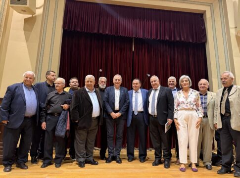 Στην εκδήλωση του Συλλόγου Βιαννιτών Αττικής ο Π. Μπαριτάκης