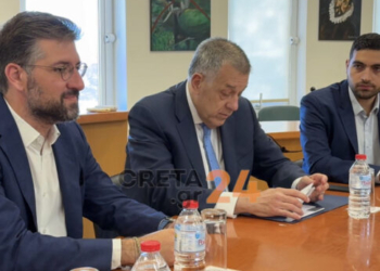 Στον δήμο Μαλεβιζίου ο Νίκος Ταχιάος – Η χάραξη του ΒΟΑΚ στο επίκεντρο της σύσκεψης