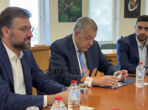 Στον δήμο Μαλεβιζίου ο Νίκος Ταχιάος – Η χάραξη του ΒΟΑΚ στο επίκεντρο της σύσκεψης