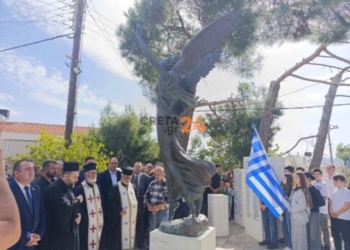 Συγκίνηση στην τελετή αδελφοποίησης των μαρτυρικών χωριών Καλής Συκιάς και Σοκάρα – Δείτε φωτογραφίες