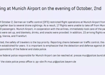Συναγερμός για drones πάνω από το αεροδρόμιο του Μονάχου
