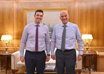 Συνάντηση Μαρκογιαννάκη με τον Νίκο Δένδια