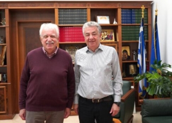 Συνάντηση Περιφερειάρχη Κρήτης με τον Πρόεδρο του «Διαζώματος»