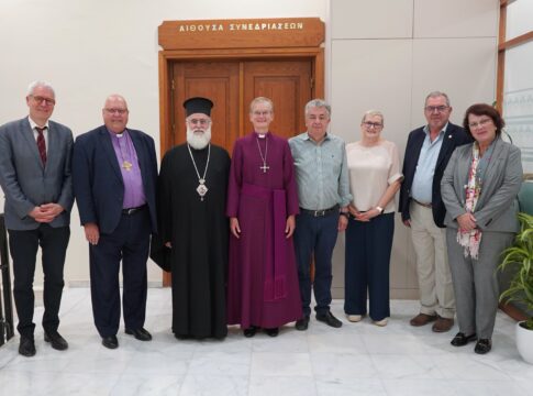 Συνάντηση του Περιφερειάρχη Κρήτης με το Προεδρείο του Συμβουλίου Ευρωπαϊκών Εκκλησιών