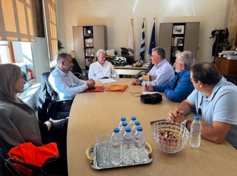 Συνεχίζονται οι επαφές του Δημάρχου Ηρακλείου Αλέξη Καλοκαιρινού με Συλλόγους και Φορείς της πόλης