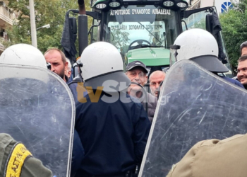 Συνελήφθη ο αντιπρόεδρος του Αγροτικού Συλλόγου Λιβαδειάς, για τα χθεσινά επεισόδια