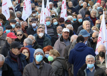 Συνταξιούχοι: Μεγάλη κινητοποίηση στην Αθήνα για την ακρίβεια