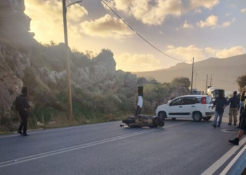 Θανατηφόρο τροχαίο στο Καστέλι Kισσάμου – Νεκρός ένας 29χρονος