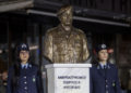 Θεσσαλονίκη – Γιώργος Λυγγερίδης: Συγκίνηση στα αποκαλυπτήρια της προτομής