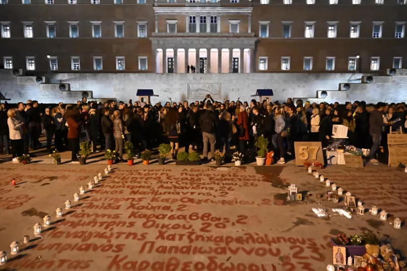 Συγκέντρωση στο Σύνταγμα για τα Τέμπη
