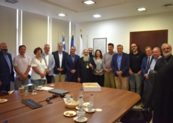 Το ΕΛΜΕΠΑ επισκέφθηκε ο Αρχιεπίσκοπος Κρήτης