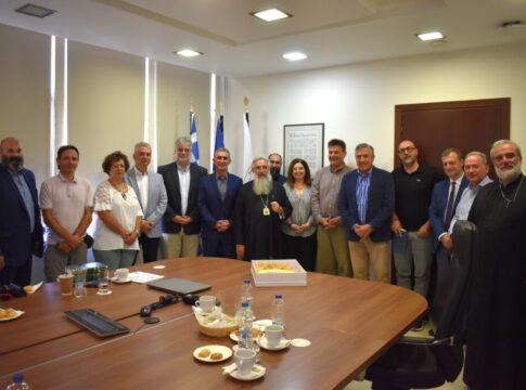 Το ΕΛΜΕΠΑ επισκέφθηκε ο Αρχιεπίσκοπος Κρήτης