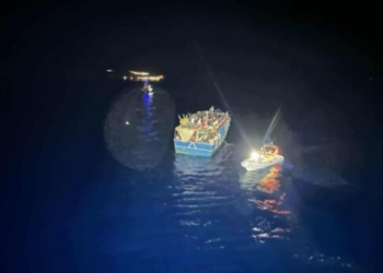 Βραδινή… άφιξη μεταναστών στη Γαύδο