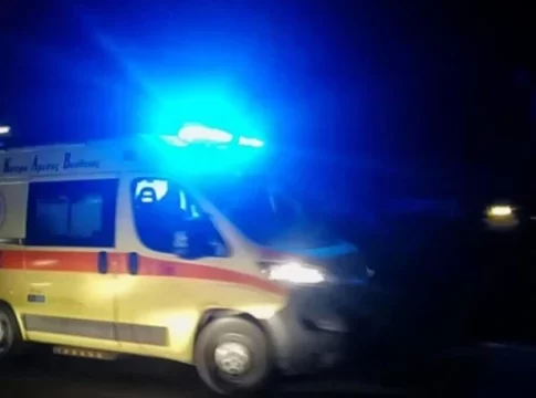 Χανιά: Απίστευτο τροχαίο με ανατροπή αυτοκινήτου
