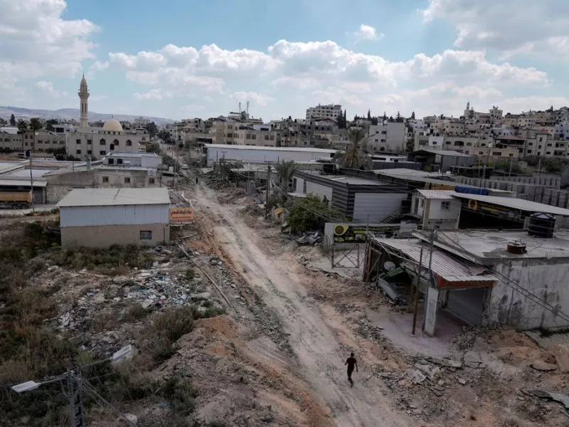 Κατεστραμμένη περιοχή Τζενίν